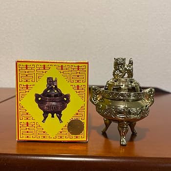 中国　古銅　漢詩刻　三足香炉　M　4086 中国 古銅 漢詩刻 三足香炉 M 4086 - メルカリ